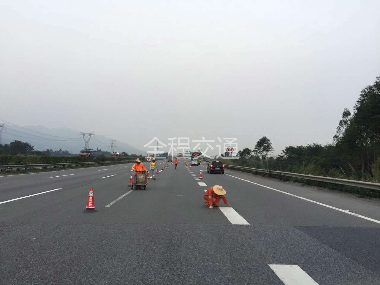 道路划线工程24