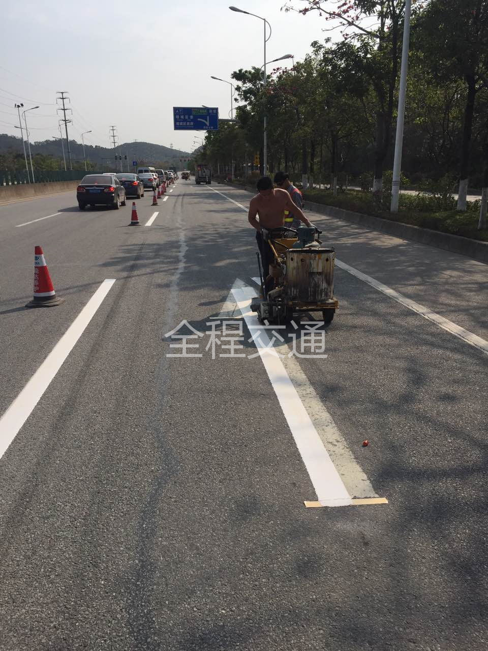 道路划线工程23