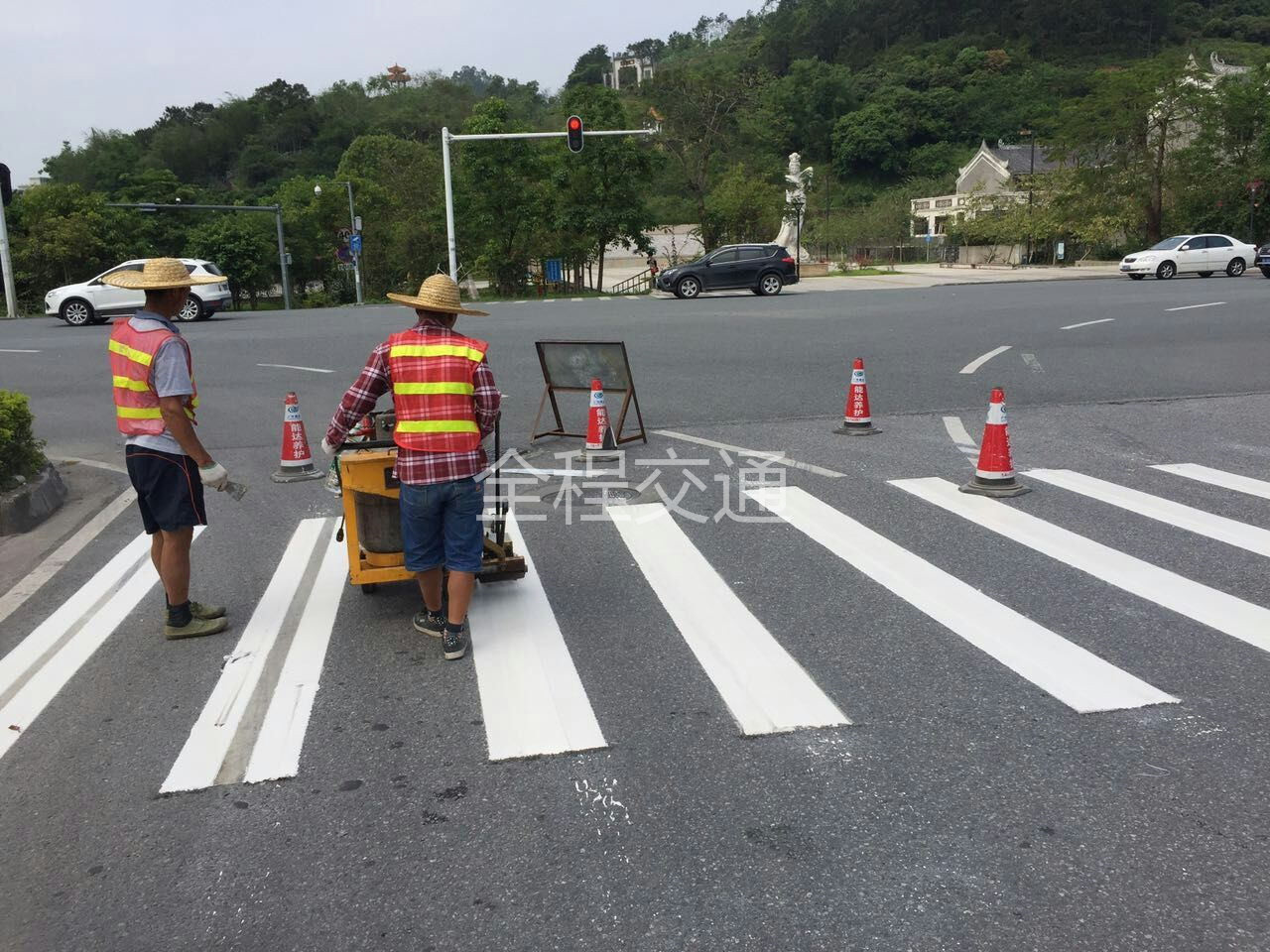 道路划线工程2