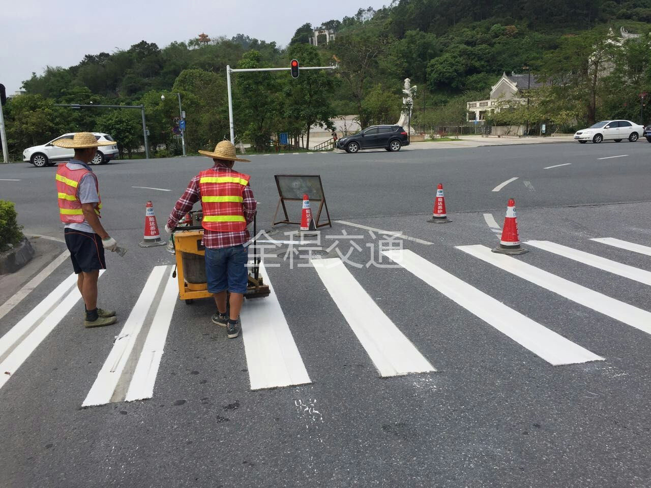 道路划线工程2