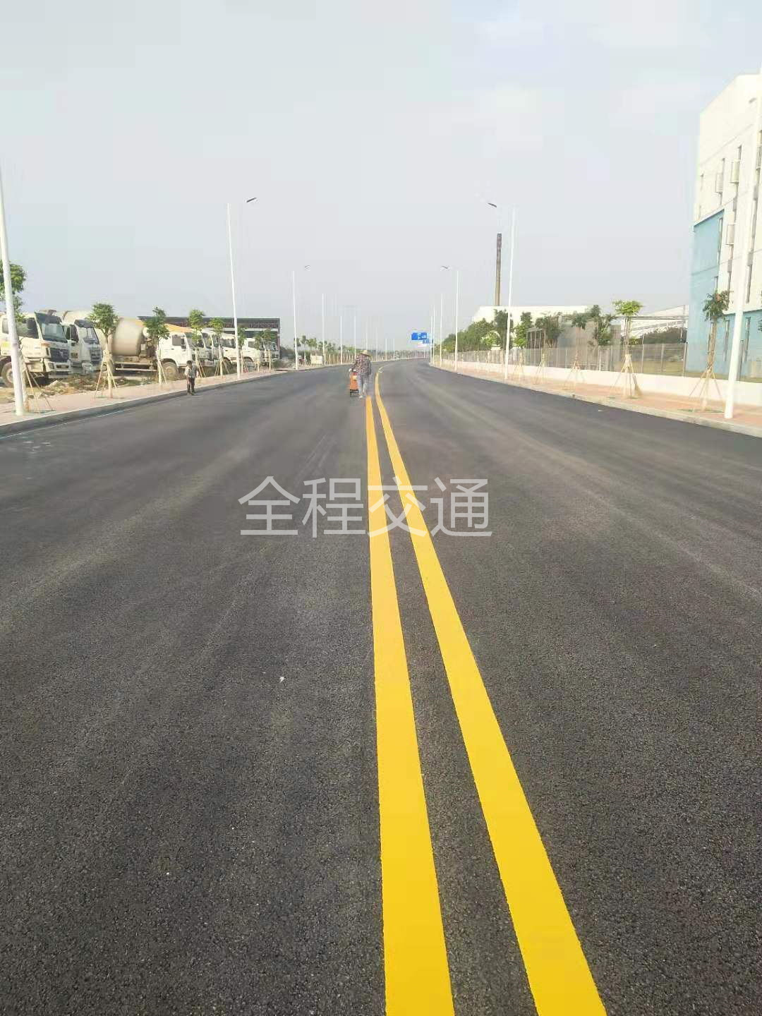 道路划线工程3