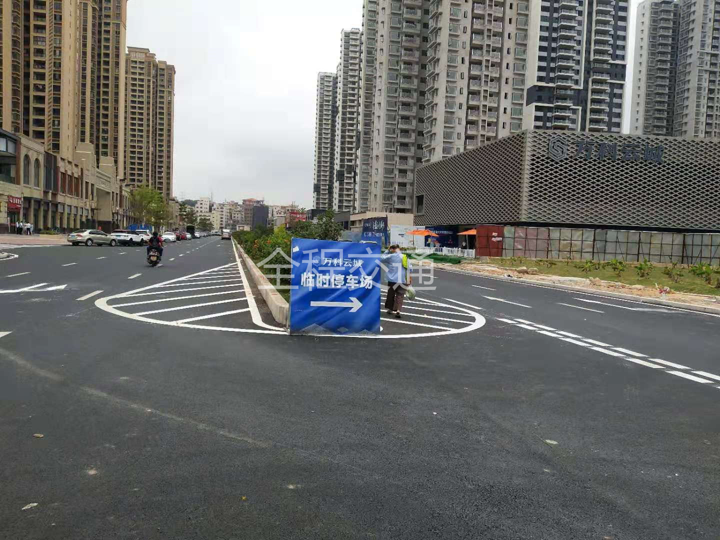 道路划线工程1